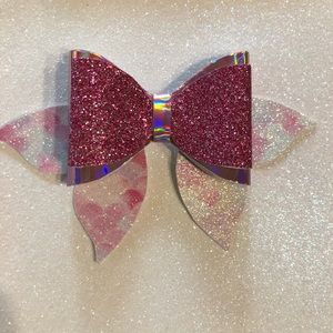 Handmade mermaid bow